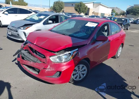2015 Hyundai Accent Gls z USA, uszkodzony, nr VIN KMHCT4AE0FU801031